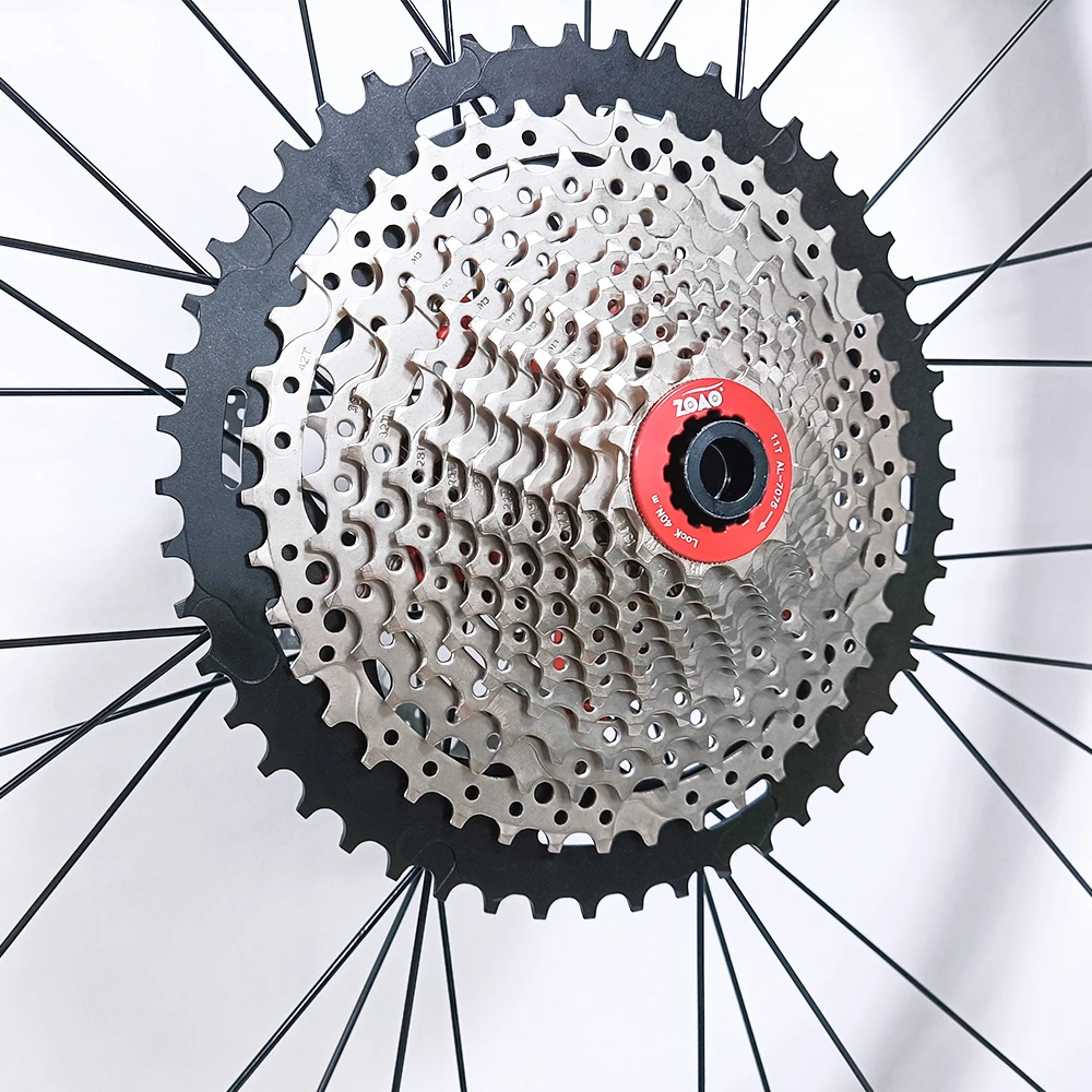 ZOAO MTB 13 speed 11-50T Cassette 13S Bicycle Freewheel Sprocket Durable Steel 588g Mountain Bike 50T 13v K7 for shimano HG