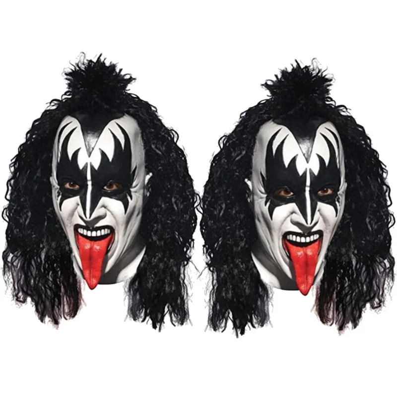 قناع CGMGTSN الجديد لعام 2025، قناع كيس جين سيمونز، خوذة من اللاتكس، أقنعة وجه فاخرة لجميع القديسين ★ ★ ★   حه