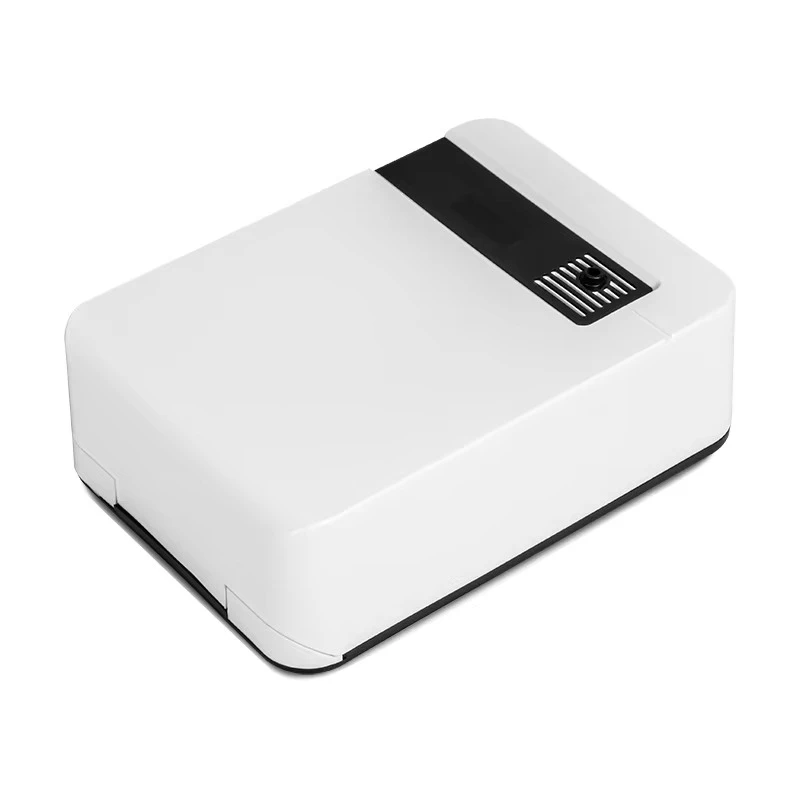 Wall-mounted plastic aromatherapy machine in commercial area