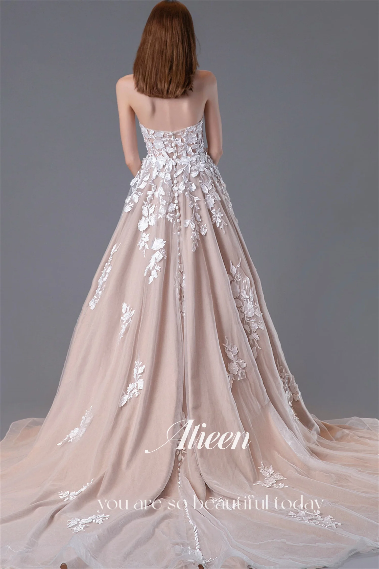 Aileen Wedding Dresses for Parties Black Customized فساتين سهرة Prom Dress Lace Elegant Party Dresses 2025 Vestidos De Festa