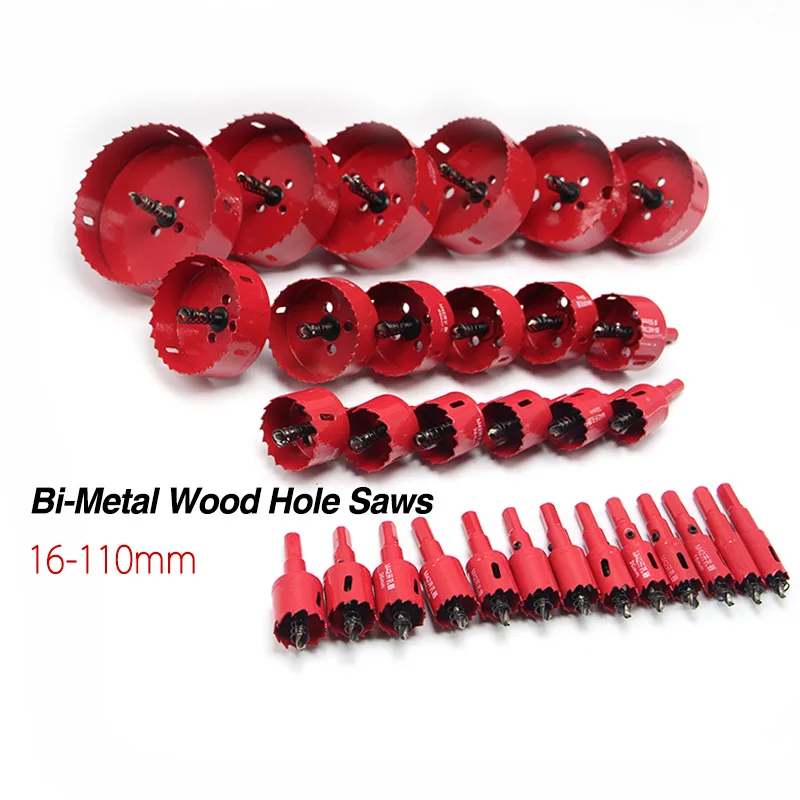 70mm 2.76" Bi-Metal Wood Hole Saws Bit for Woodworking DIY Wood Cutter Drill Bit