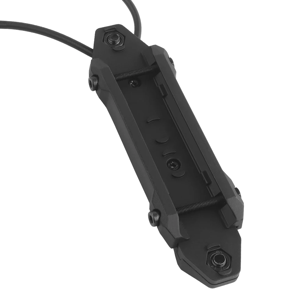 Triple head adapted to 2.5MM interface PEO rail convenient key control PEO or flashlight button function