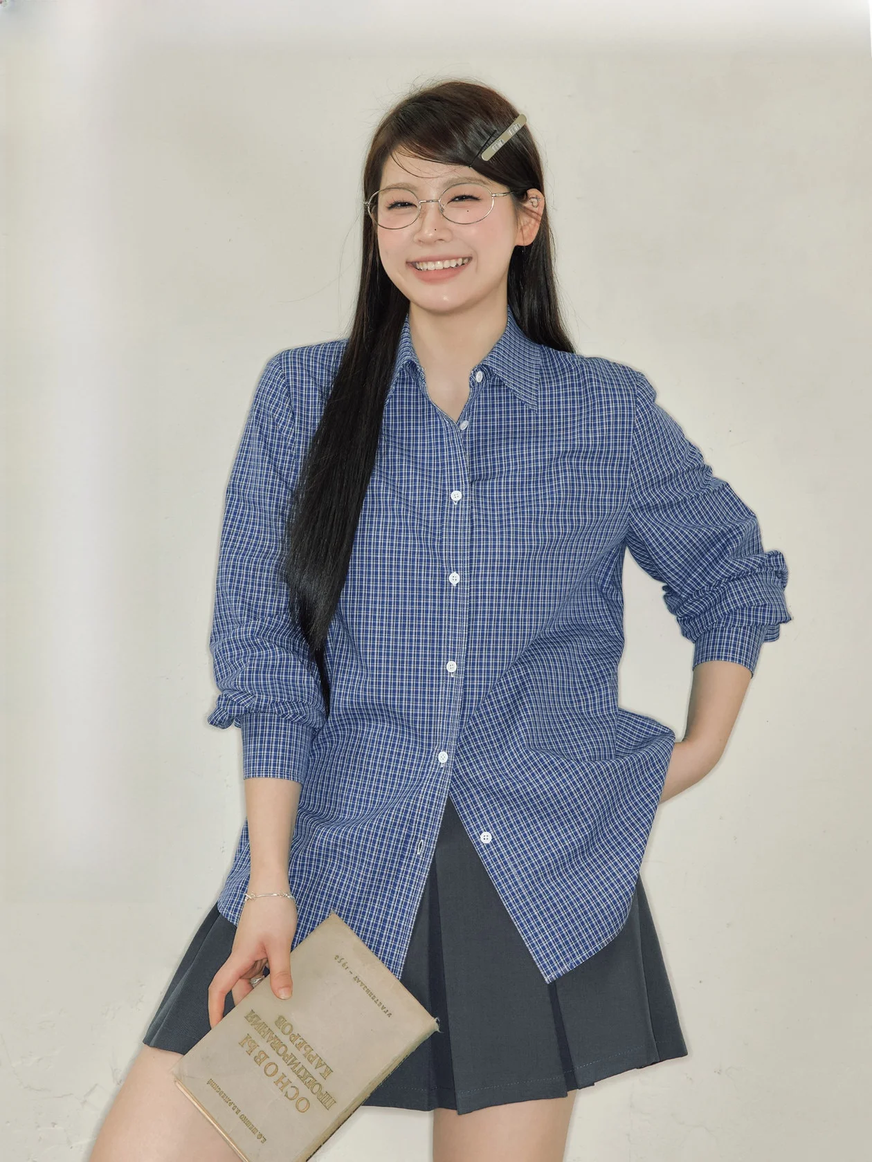 

Loose Plaid irt Montreal Sle by Juxiu Workop for plus Size Women Miu Series Lazy Sle Large Size Women's irt