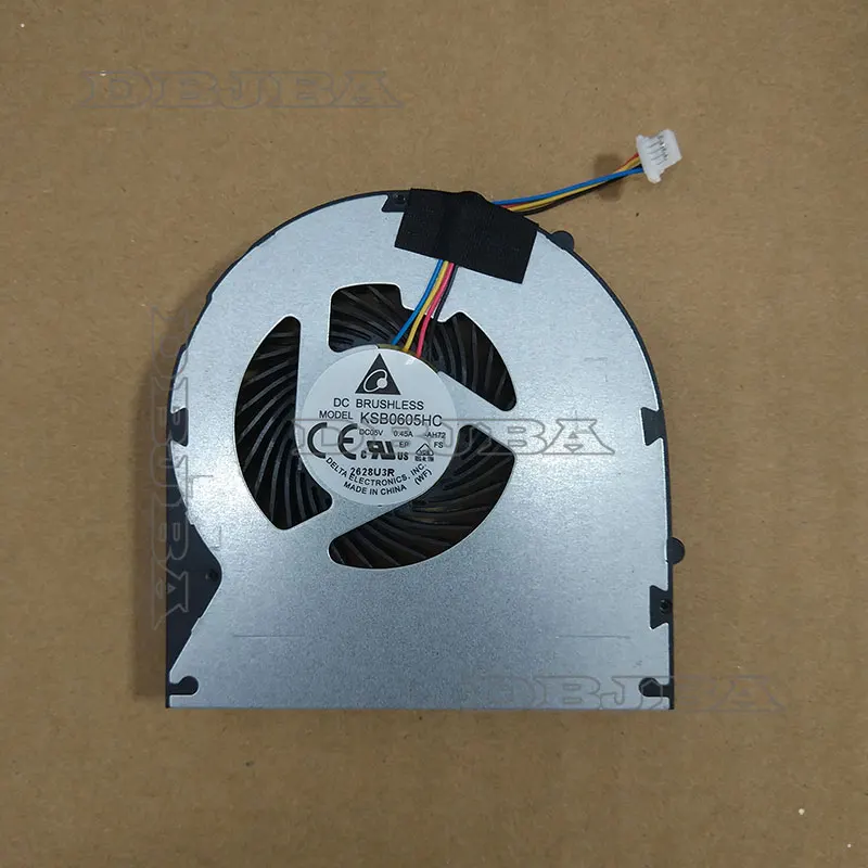 

Cpu Cooling Fan For Lenovo B570 B575 Z570 V570 V570A V575 Z570 Z575 KSB0605HC-AH72 5V 0.45A Fan