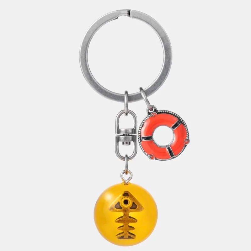

In Stock Splatoon3 Jet Warrior 3 Working Series Fish and Egg Keychain Figurine Gift