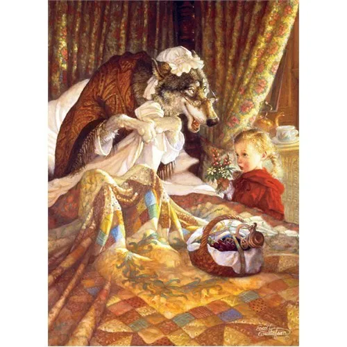 Masterpieces 1000 Piece Jigsaw Puzzle Little Red Riding Hood