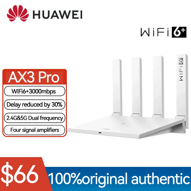 Huawei Router AX3Pro Dual Core Edition Wireless Gigabit Router Repeater Amplifier WiFi 6+3000mbps