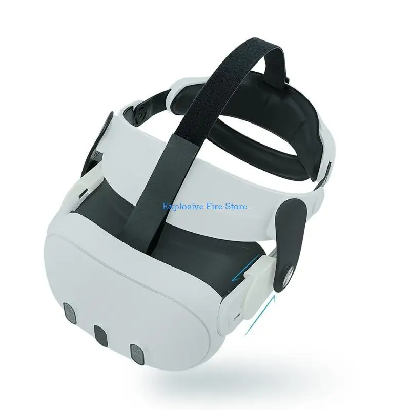 Cinta cabeça ajustável C4DB para 3 tiras cabeça ergonômica do design da pulseira