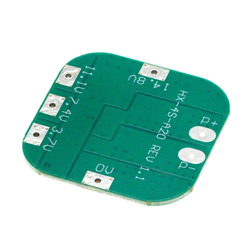 2 uds 4S 14,8 V 20A pico li-ion BMS PCM Placa de protección de batería bms pcm para batería de litio LicoO2 Limn2O4 18650 li