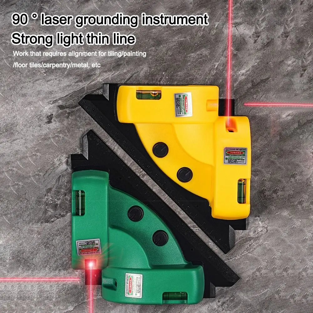 

Durable 90° Infrared Laser Level Rechargeable High Accuracy Laser Ground Meter Laser Measurement Tool