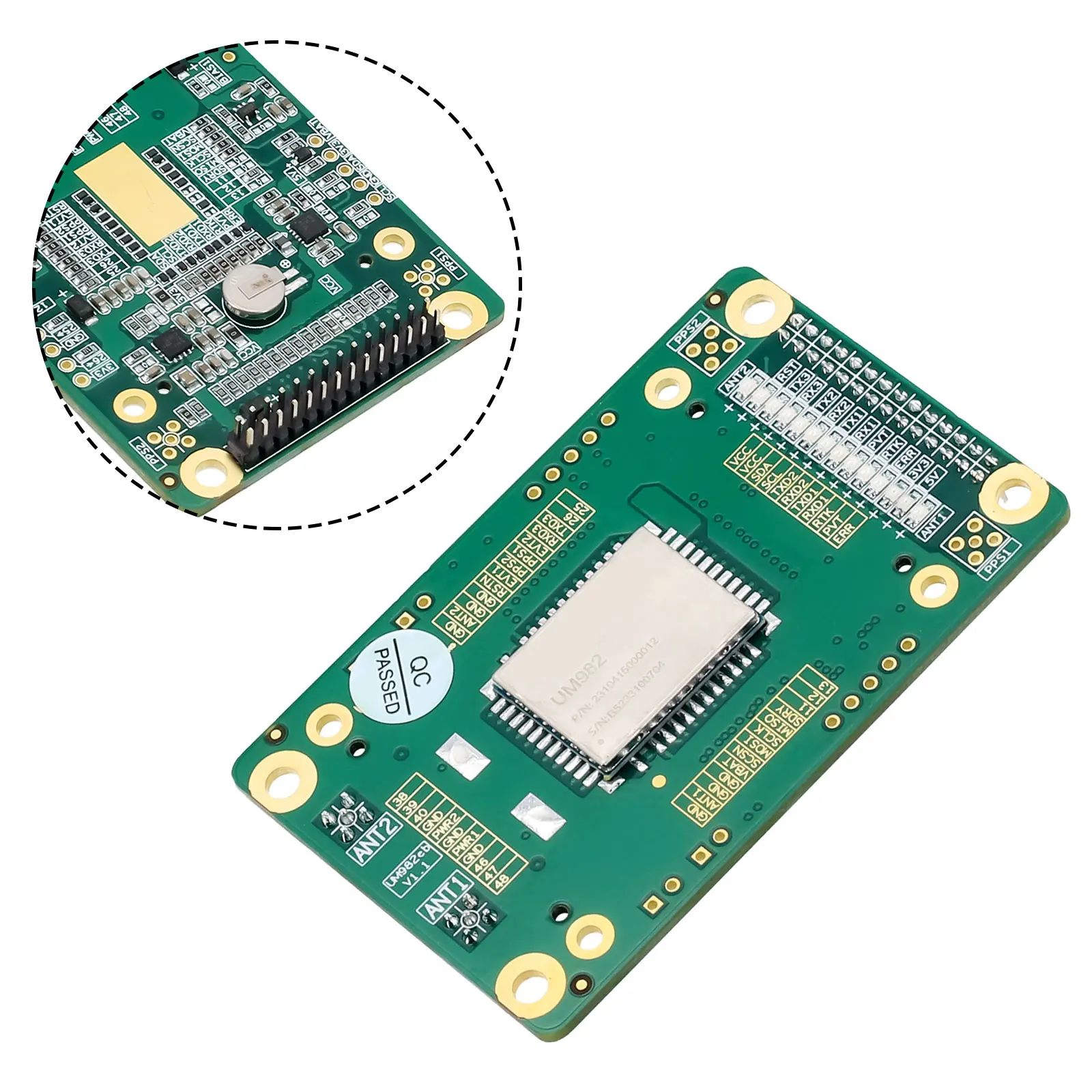 Für Unicorecomm um982 gnss rtk differential direktion ale Position ierungs platine mit Position ierungs-und Orientierung ausgang