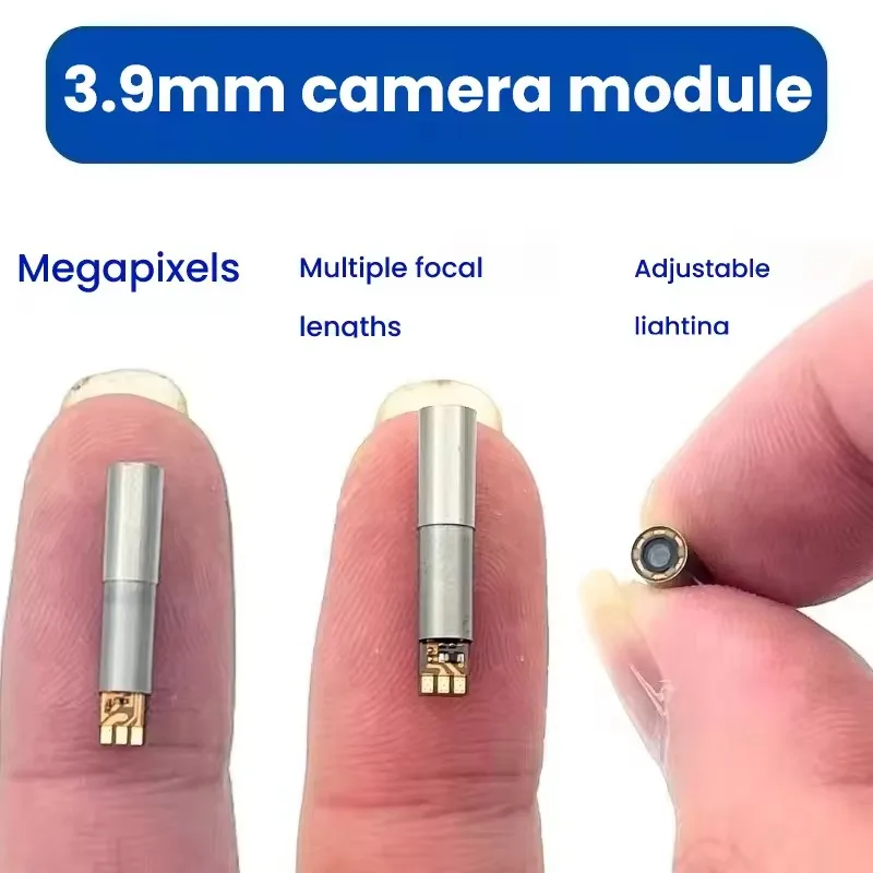 high definition ultra-fine 3.9mm camera module usb endoscope camera, welding point positioning, welding seam detection