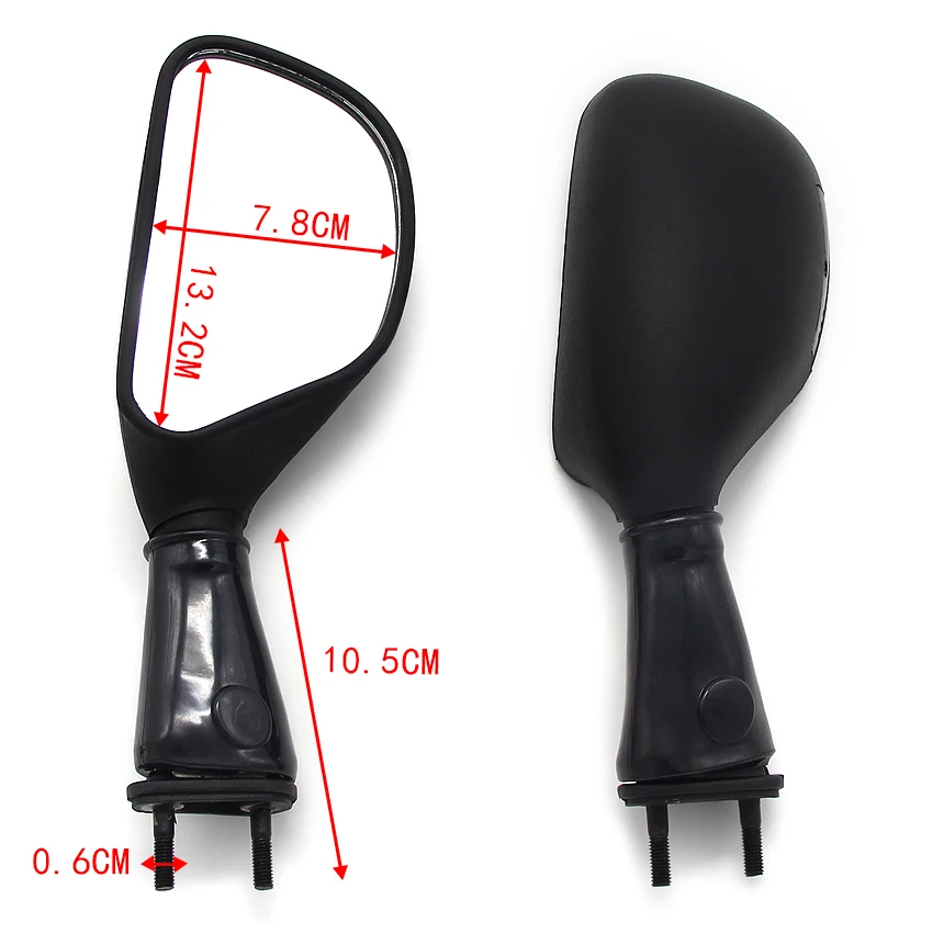 Motorcycles Side Mirror For Kawasaki ZX600 Ninja ZX6R ZX636 Ninja ZX6R ZZR600 Ninja 650R ZX900 Ninja ZX9R Accessories