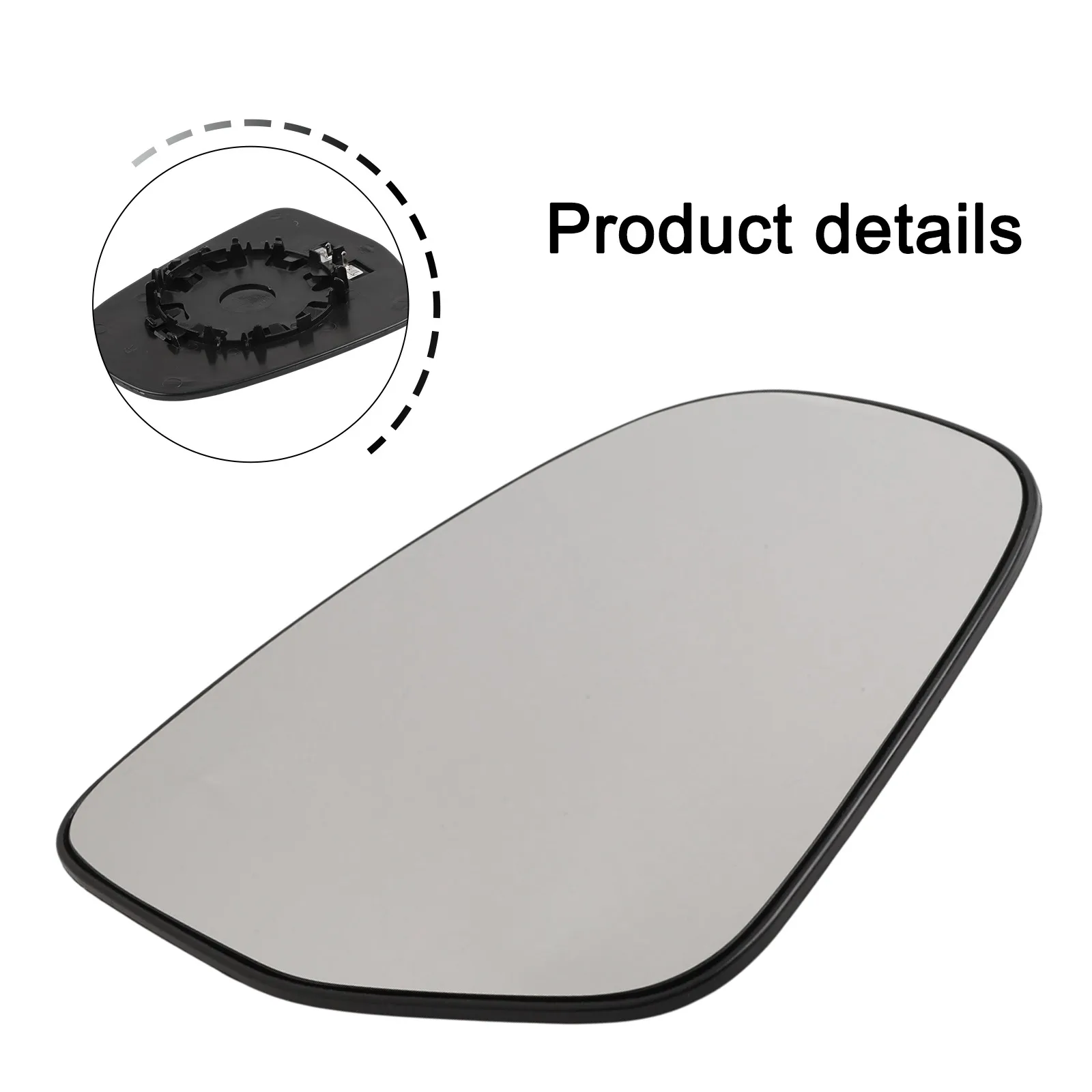 Easy Installation Car Mirror Glass Car Side Mirror Glass Enhanced Reflective Properties Nighttime Driving Safety