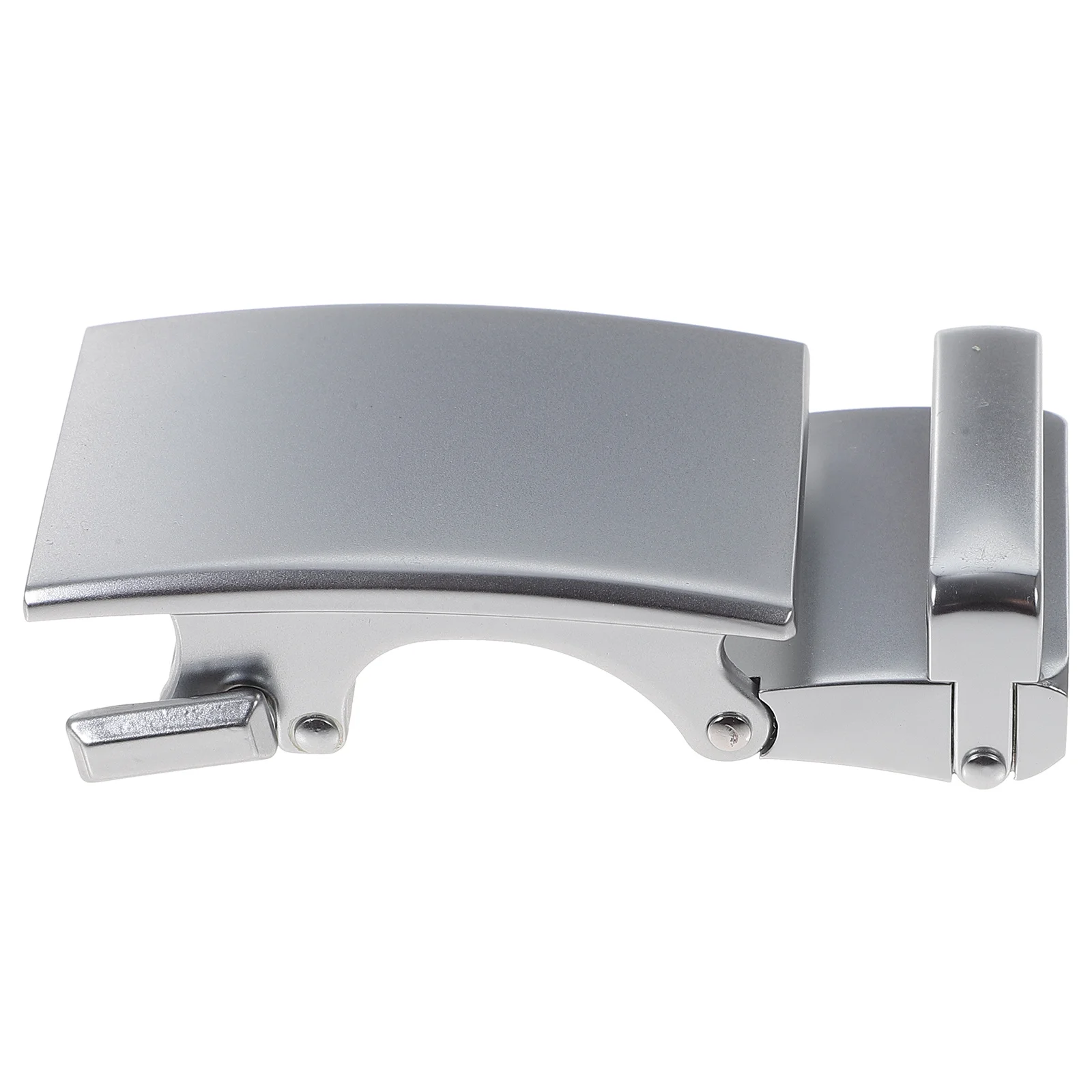 مشبك حزام أوتوماتيكي للرجال فستان رسمي بحزام بني سهل الاستخدام وسقاطة من خليط معدني متين يناسب الأحزمة مناسبة العمل #1