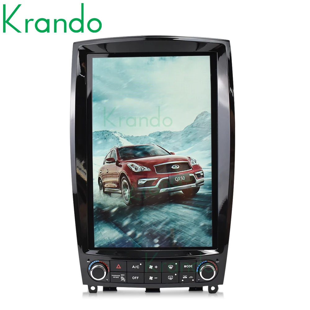 

Krando 12.1''Telsa Carplay Auto Radio For Infiniti QX50/EX25/EX35 2010-2017 Car Multimedia GPS 4G autoradio GPS Navigation