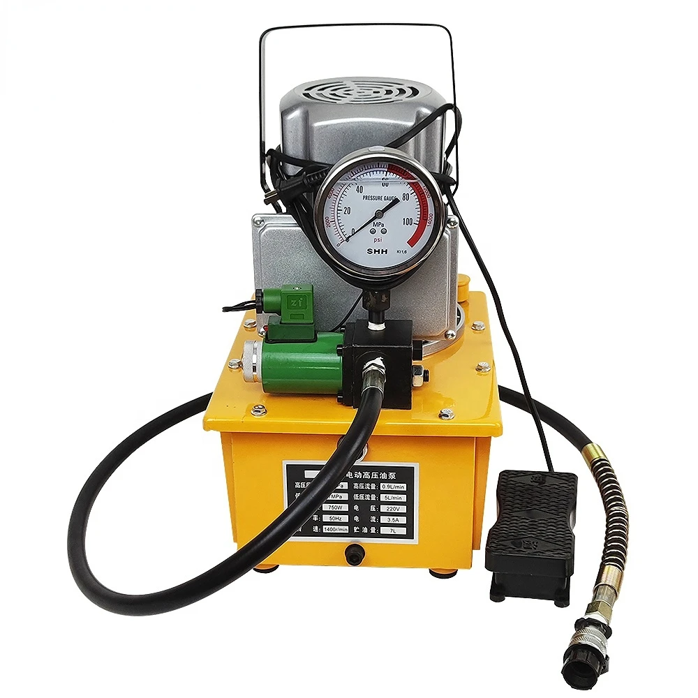 

HHB-700A Factory 700 bar High Pressure hydraulic pump electric oil pump post tension oil pump