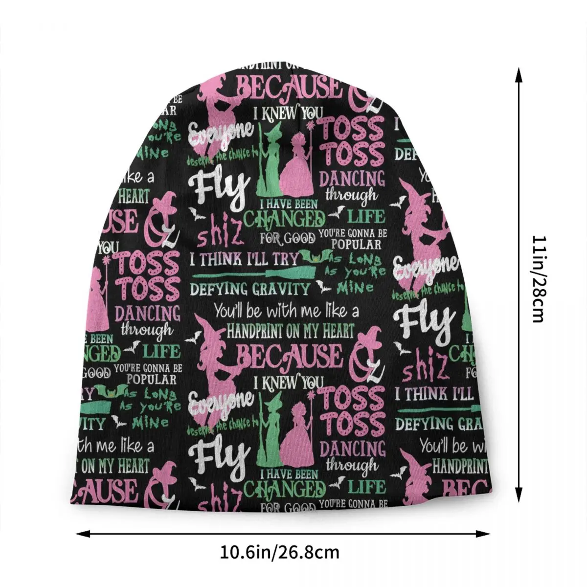 Custom W-Wickeds Manga Skullies Beanies Caps Men Women Streetwear Winter Warm Knit Hat Adult Magic Bonnet Hats