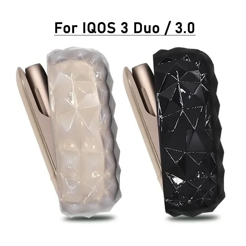 Original Design Silicone Cover for IQOS 3 Duo Anti-drop Protective Soft Case for IQOS 3.0 Diamond Style Shell Accessories