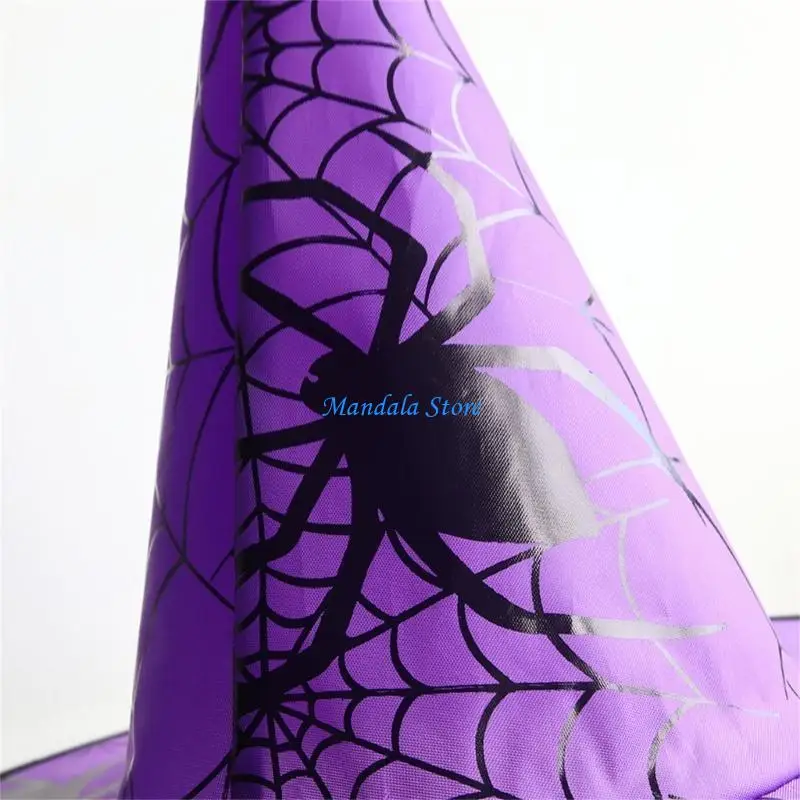 

U2JC 6pcs Hat Collection Costume Witch Hat Decorations Wizard Hat
