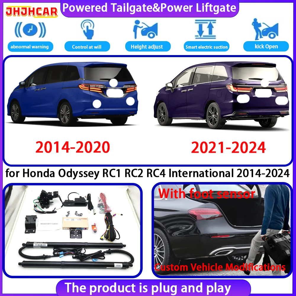 JHJHCAR for Honda Odyssey RC1 RC2 RC4 International 2014-2024 OEM Smart Electric Powered Tailgate Power Liftgate Tailgate System