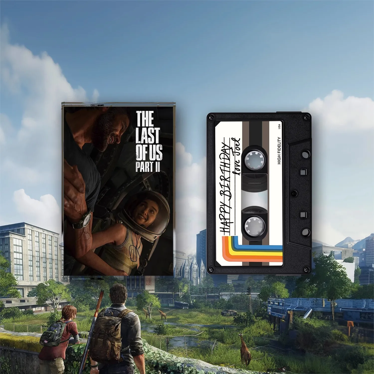 

Game The Last of Us Adam Young Music Tape Apollo 11 OST Album Cassettes Cosplay Walkman Car Recorder Soundtracks Box Party Music