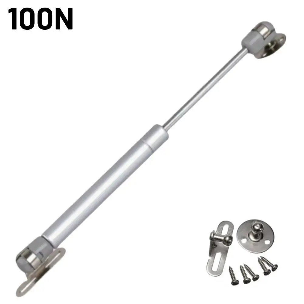 28cm Gas Strut Lift Support Silver Hydraulic Cabinet Hinge Lid Stay with Copper Core Soft Close Pneumatic Support for Kitchen view 3