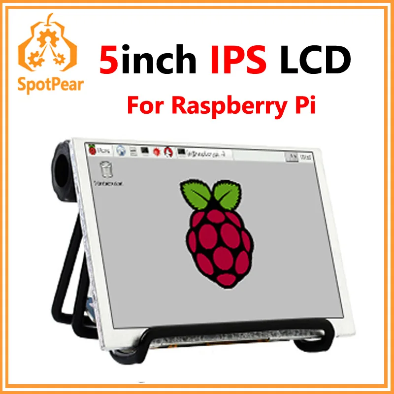 Raspberry Pi 5 polegadas LCD 800 × 480 DPI Interface 5 polegadas IPS Display para Raspberry Pi Zero 2W