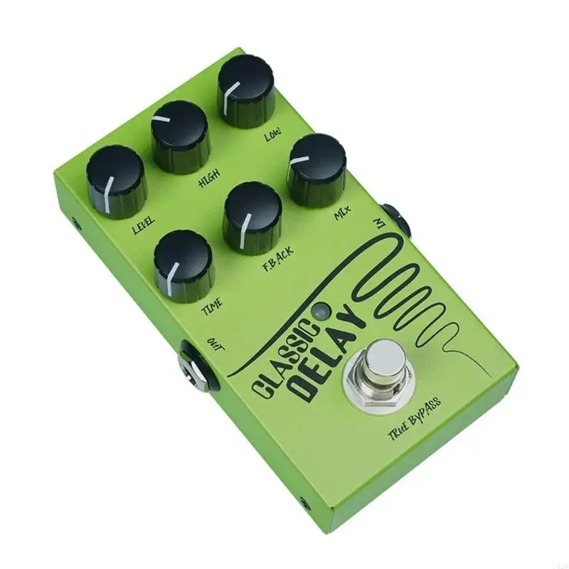 

G92F Small Delay Effect Pedal Guitar Amplifier Simulation Pedal Distortion Pedal for Guitarists and Music Creators