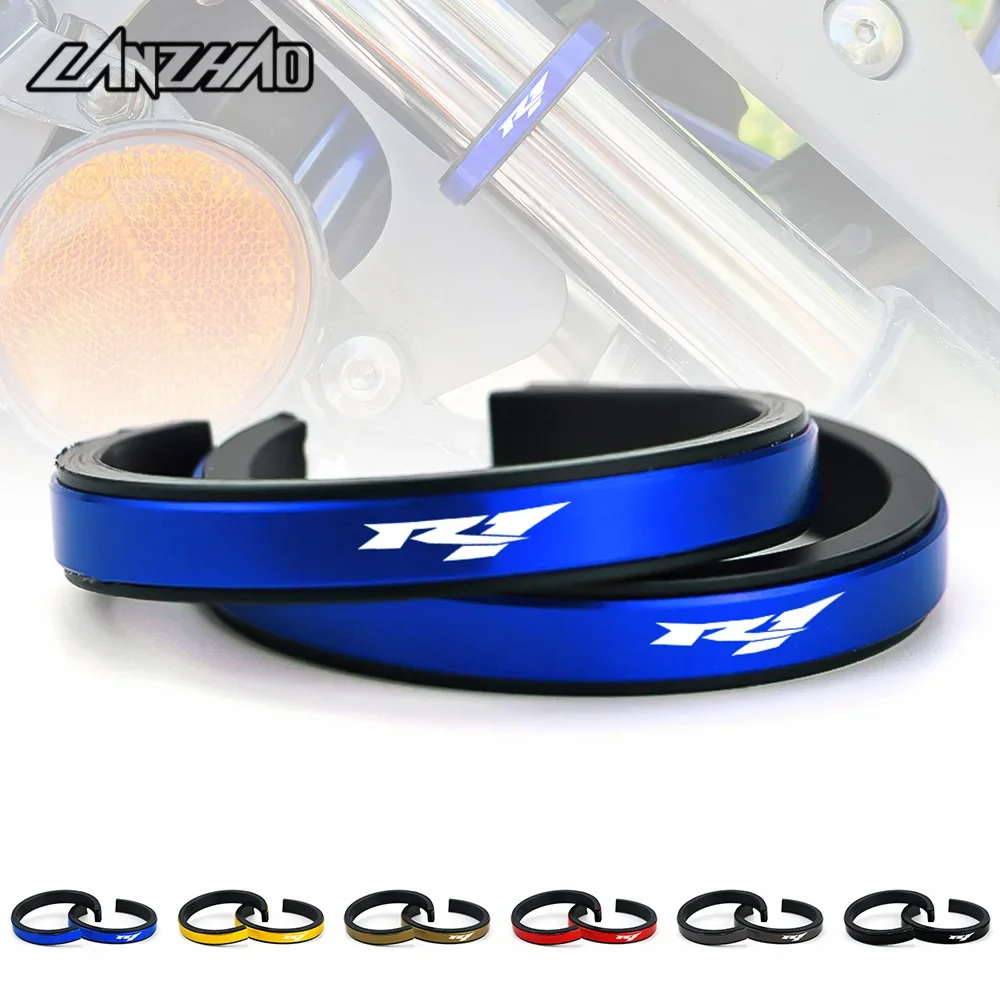 41-44mm R1 Motorcycle Shock Absorber Auxiliary Adjustment Ring CNC Accessory for Yamaha YZF-R1 KYB OHLINS 43MM Front Suspensions