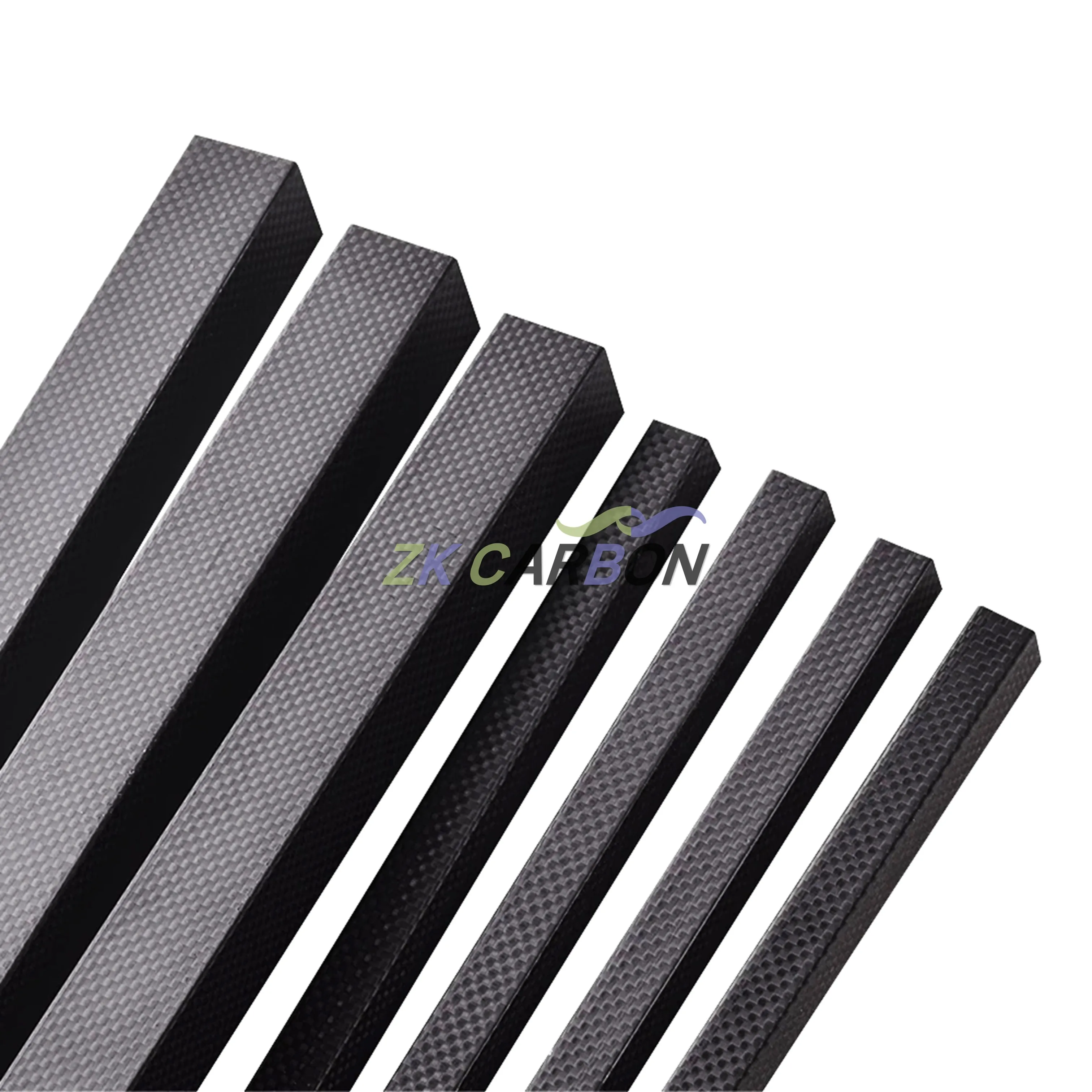 1Pcs 3K Full Carbon Fiber Square Tube OD 10mm 15mm 20mm 25mm 30mm 40mm Length 500mm for 3D Printers High Strength Carbon Tube - Image 2