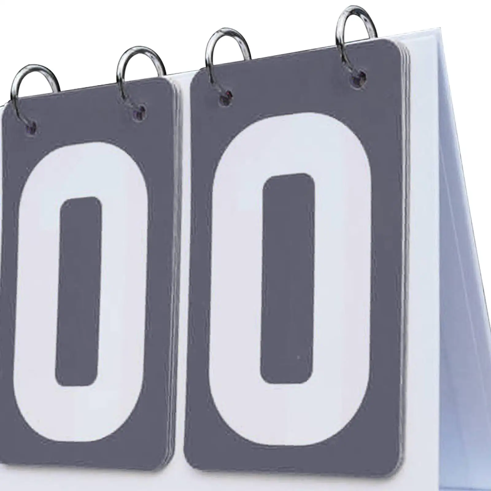 Portable Scoreboard with 2Digit Flip Numbers for Outdoor Activities