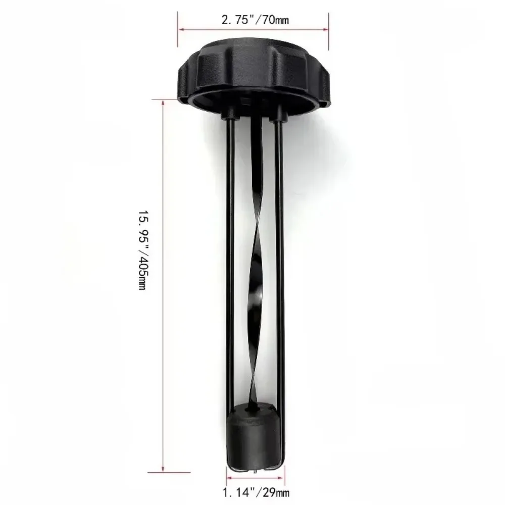 New Gas Caps Build in Gauge for Automobile Mechanical Liquid Level Gauge Black Popular Gas Caps with Gauge Snowmobile