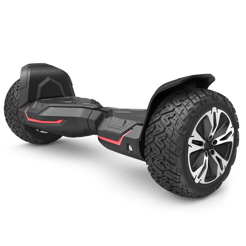 Para Gyroor 8,5 pulgadas todo terreno autoequilibrado Hoverboards todoterreno Hoverboard con altavoces y luces LED