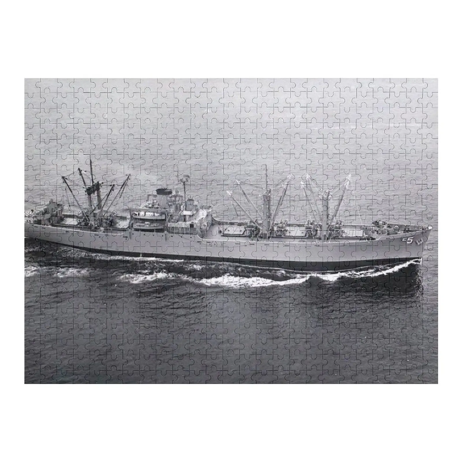 

USS RAINIER (AE-5) КОРАБЛЬНЫЙ МАГАЗИН Пазл Настраиваемый подарок ребенку Персонализированный для детей Стоимость с фотопазлом