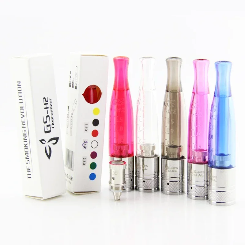 Original Greensound Gs H2 Dual Coil Gs H2s Replace Atomizer Ce4 Ce5 Rebuildable Atomizer For Ego Vaporizer E Cigarette