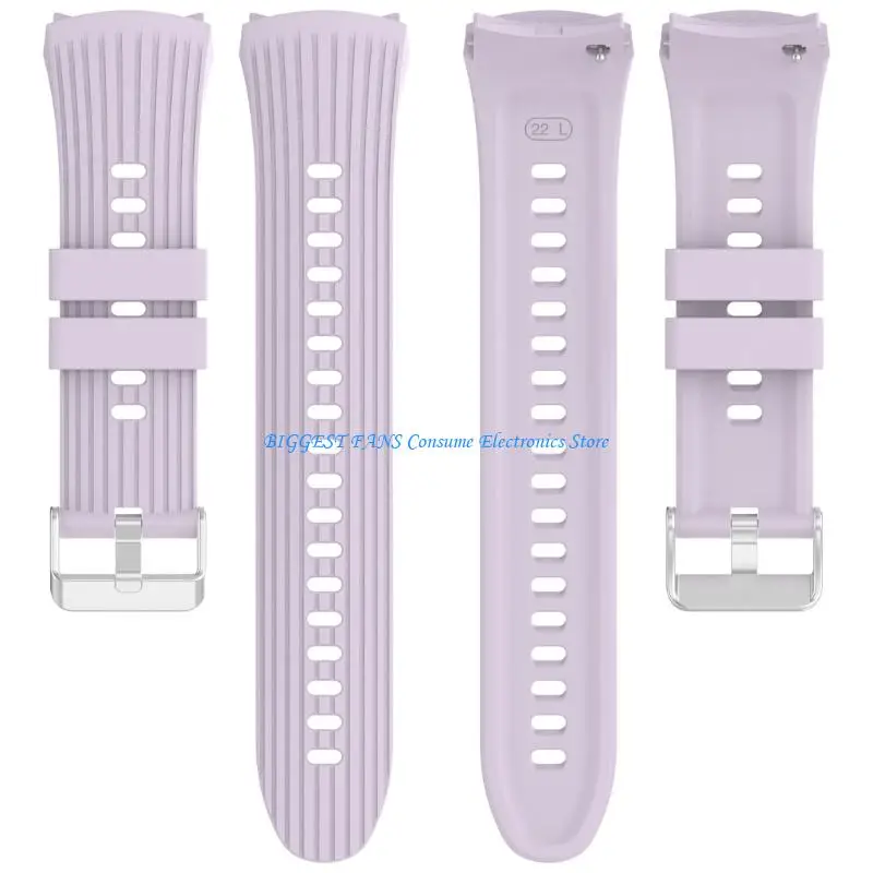 Accesorio banda reloj silicona ajuste Ninguna superficie alérgica resistente calor para dispositivo