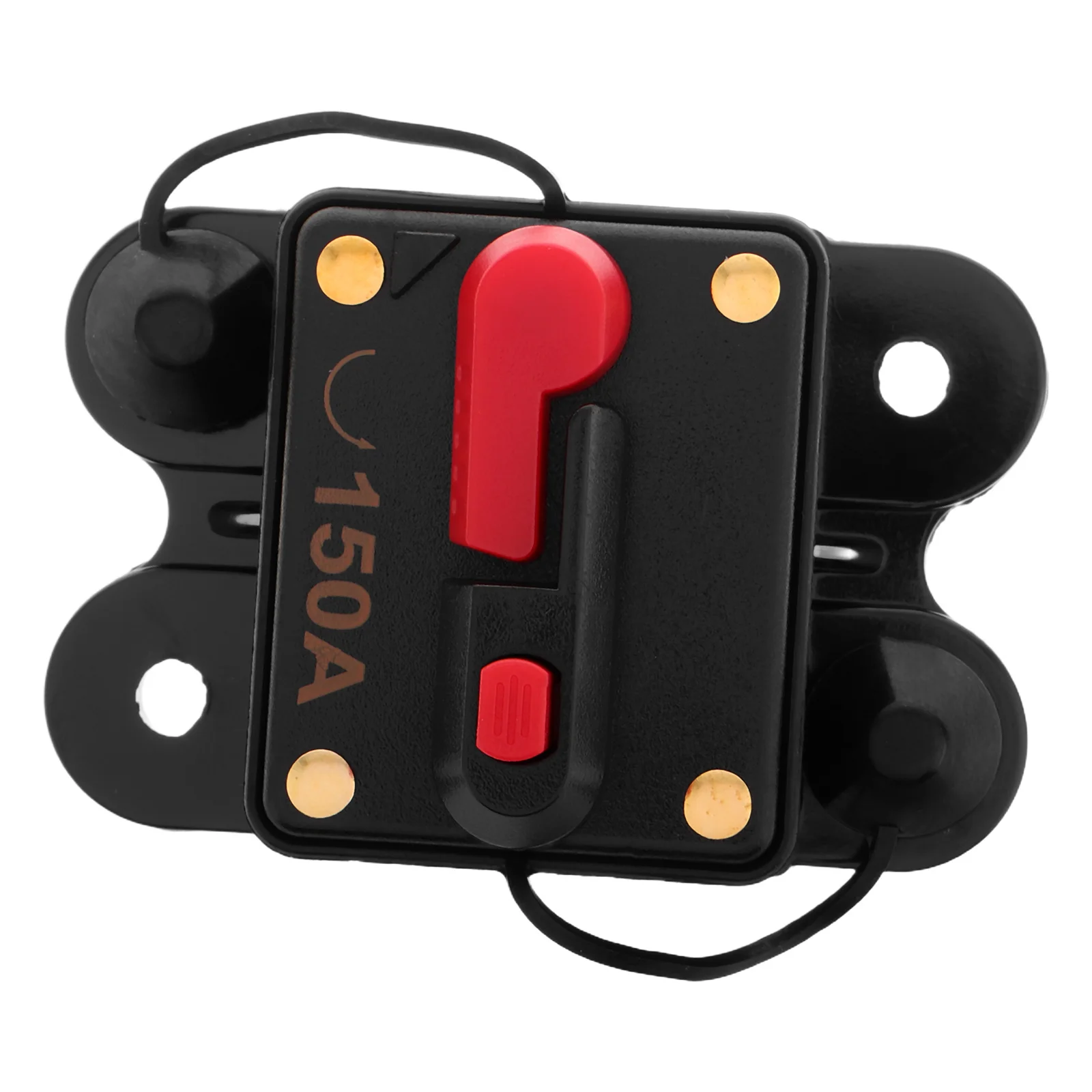 

Circuit Breaker 12V Waterproof Manual Reset Overload Short Circuit Protection for Automotive Marine Rv Boat Trailer Audio