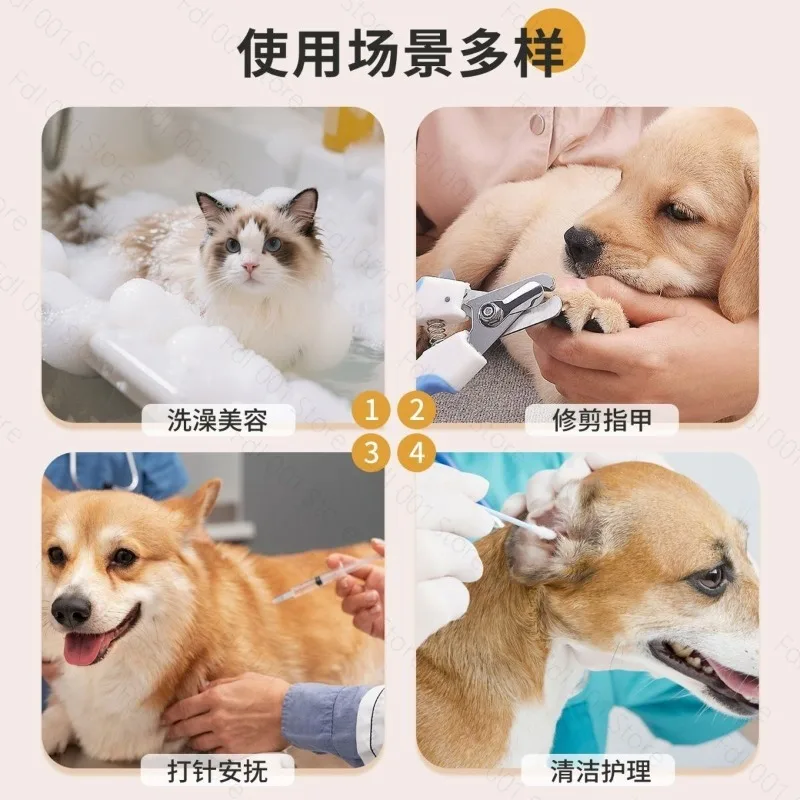 Pet bathing artifact folding rack - super fixed and anti-scratch and anti-bite  dog pet grooming, bathing and clipping nails