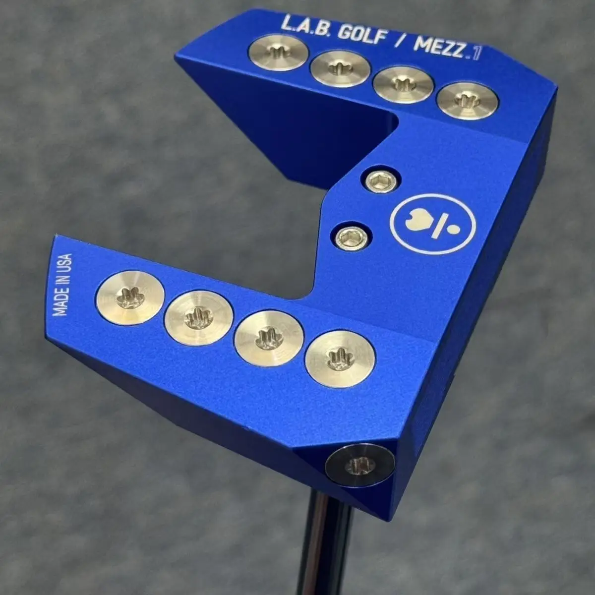 

2025 LAB Golf Putter MEZZ.1 Big Blue/Black/green Golf Putter Automatic Balancing Club Face Return Putter With Head Cover