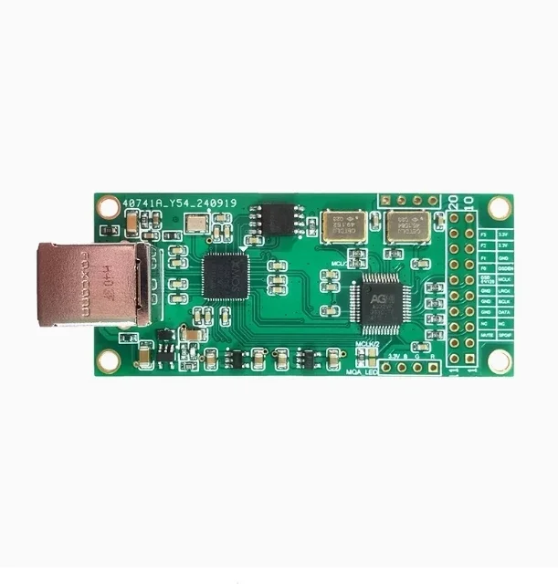 Xmos cpld usb interface digital xu208 módulo i2s spdif saída dsd512 placa decodificadora compatível com italiano amanero para dac