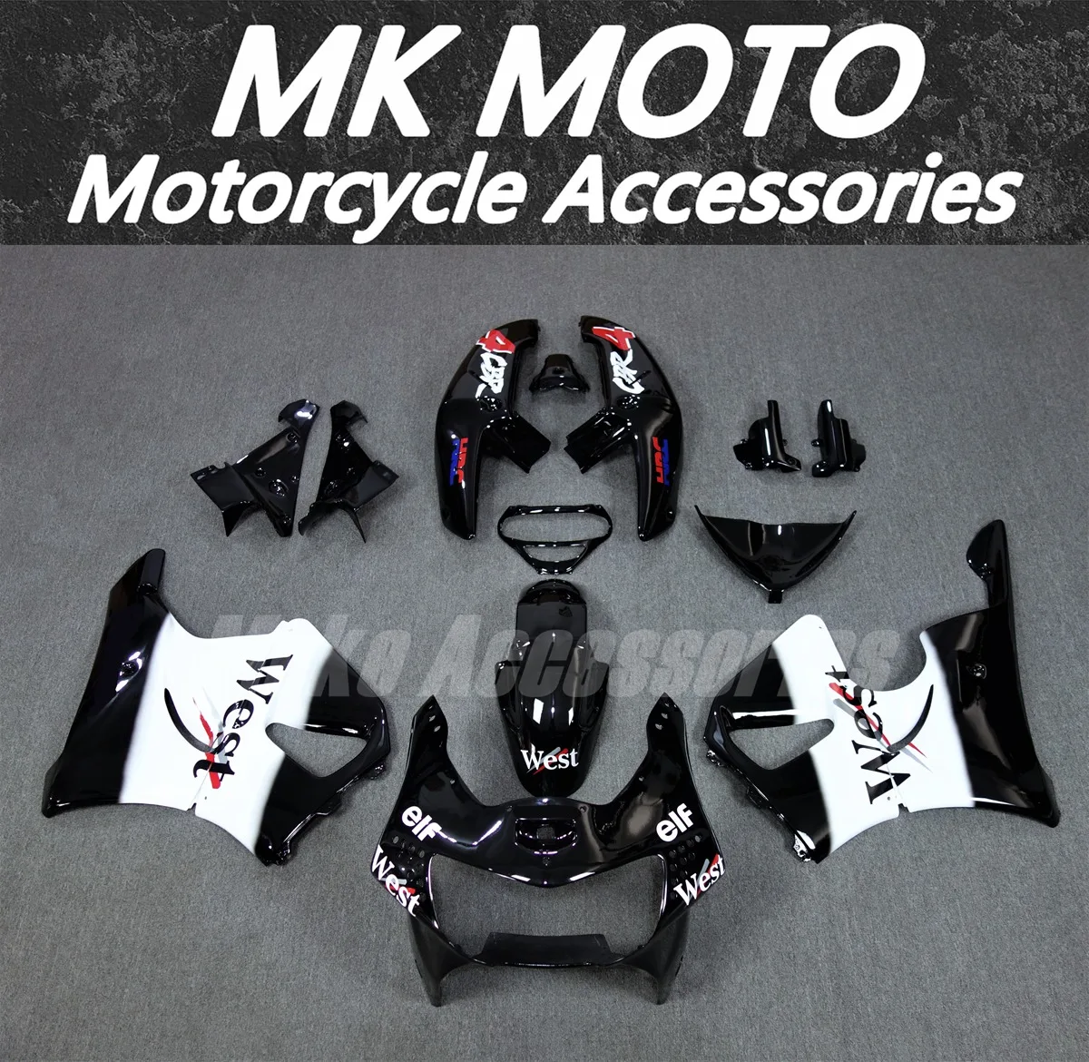 

Motorcycle Fairings Kit Fit For Cbr900rr 893 1995 1996 1997 Bodywork Set High Quality Abs Injection New Black Whtie