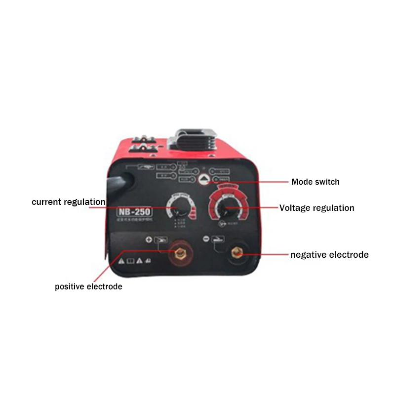 220V Household No gas Two Protection Welding Machine Industrial Grade Stainless Steel Without Gas Electric Welding Machine