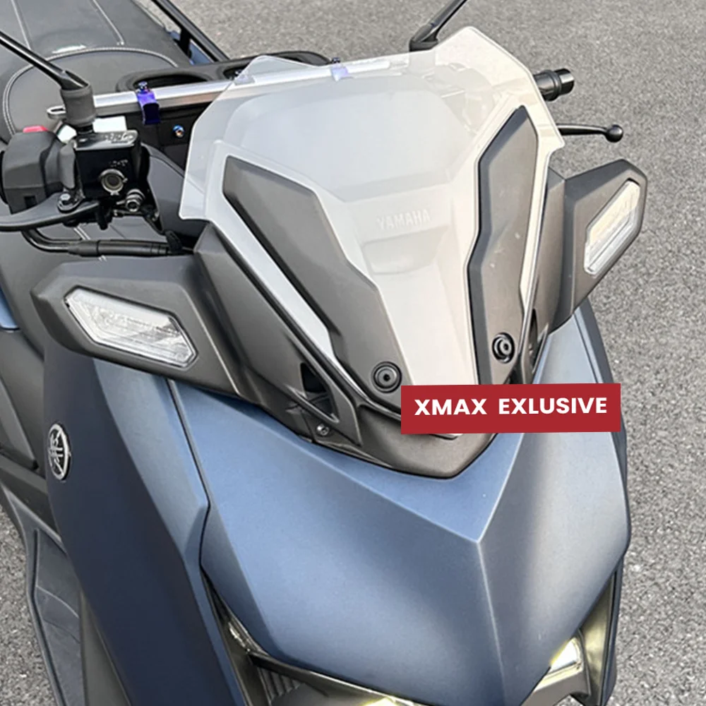 Dla Yamaha XMAX 300 2023 nowe akcesoria motocyklowe konkurencyjna osłona przedniego lusterka szyby osłona silnika 2024 akcesoria