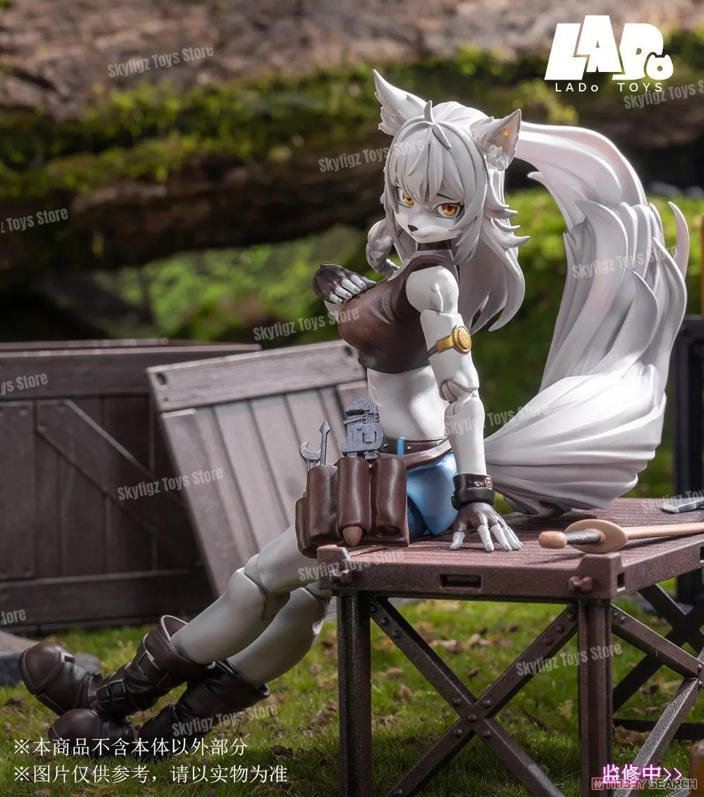 متوفر في المخزون LADoTOYS Adventure Squad Fox Girl 1/12 Lea Elupeks Repairman Style Action Doll Girl Collection Gifts