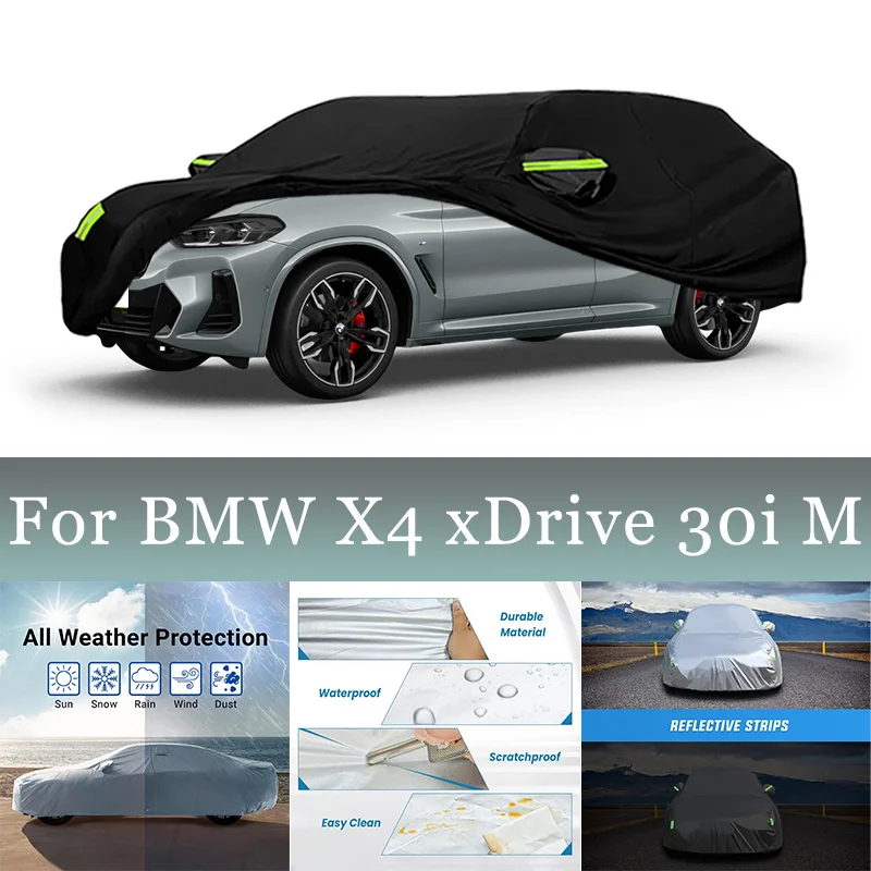 

Full Car Cover For BMW X4 xDrive 30i M Waterproof Summer Sun Shade Anti-UV Winter Rain Snow Prevent SUV Cover