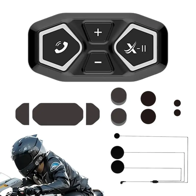 

Wireless Earphone For Motorcycle Speaker Headset For Sports IPX6 Waterproof Motorcycle Earphone Noise Cancellation For Climbing
