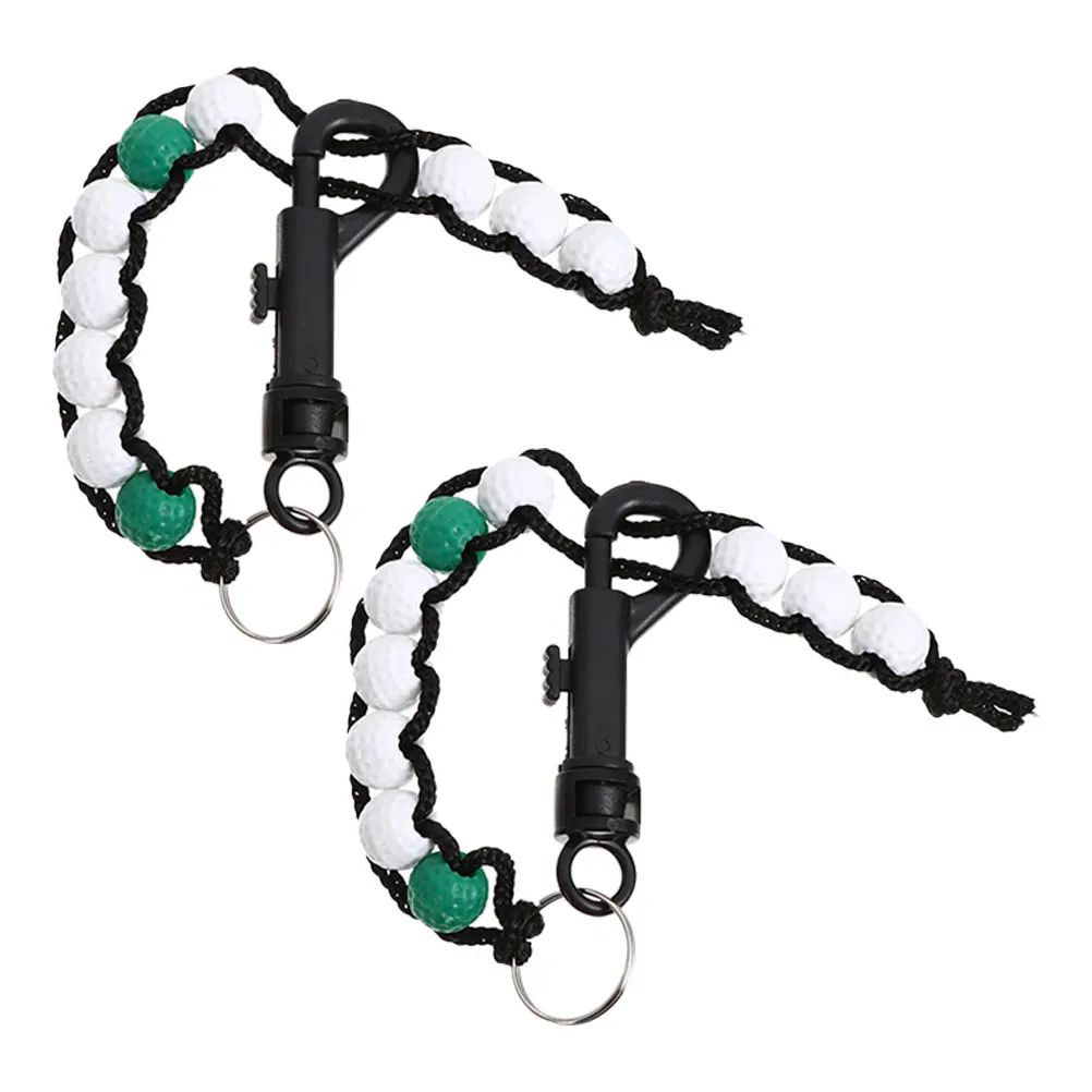 

Golf Scorer Tracker Bead Chain Accessories Counter Beads Plastic Counting Tool