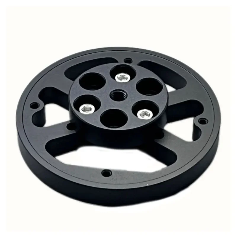 Opticals Equatorials Mounts Adapters Plates Black/Silver Color Randomlys Supports EQ3EQ5 And Supports 3/8 Tripod