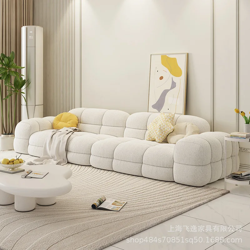 Sofakombination aus Stoff